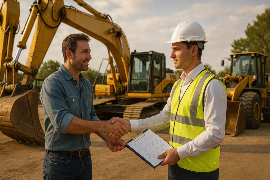 20250520_2121_Infrastructure Equipment Leasing_simple_compose_01jvq661ege6pb7nzm4tmqk6yz